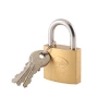 Old-fashioned lock, copper lock, universal safety door lock, stainless steel padlock, household anti-theft small copper lock, pure copper Chinese style Item Picture